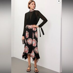 Obana x RTR Chiffon Overlay Dress $500 MSRP